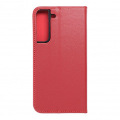 Samsung Galaxy S22 Plus Book Handytaschen Leather case SMART PRO Elegant  Rotwein