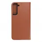 Samsung Galaxy S22 Plus Book Handytaschen Leather case SMART PRO Elegant  Braun 