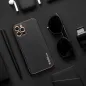 Samsung Galaxy A04s Hülle Leather Schwarz 