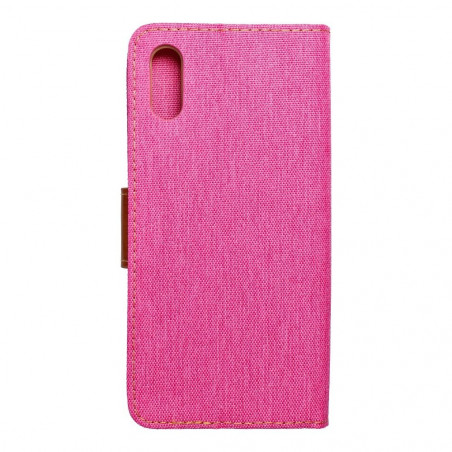 XIAOMI Redmi 9C Book Handytaschen CANVAS Book Rosa 