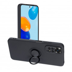 XIAOMI Redmi Note 11S Hülle Silicone ring Schwarz 