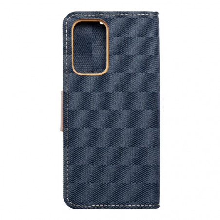 Samsung Galaxy A53 5G Book Handytaschen CANVAS Book Navy blau 