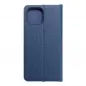 XIAOMI Mi 11 Lite Book Handytaschen LUNA Book Carbon Kohlenstoff-Faser, Elegant  Blau 