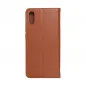 XIAOMI Redmi 9A Book Handytaschen Leather case SMART PRO Elegant  Braun 