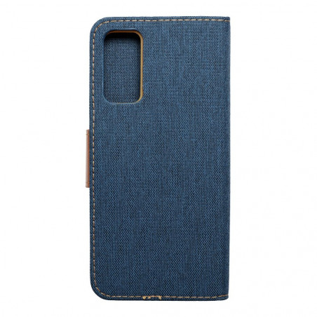 Samsung Galaxy S20 FE Book Handytaschen CANVAS Book Navy blau