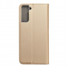 Samsung Galaxy S21 Plus 5G Book Handytaschen Smart Case Book Gold 