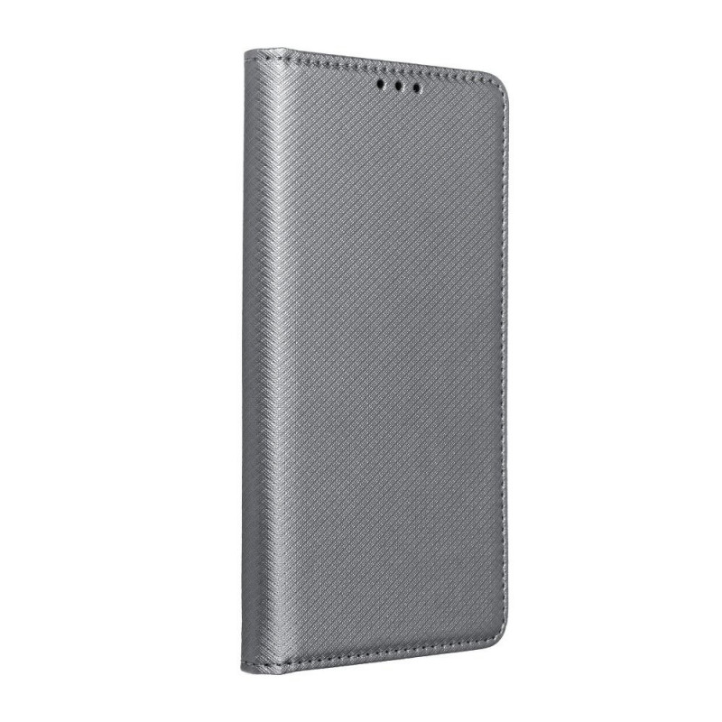 Apple iPhone 5 5S Book Handytaschen Smart Case Book Grau 