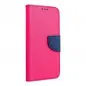 Apple iPhone 7 Book Handytaschen Fancy Book Rosa / Marineblau 