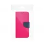 Apple iPhone 8 Book Handytaschen Fancy Book Rosa / Marineblau 