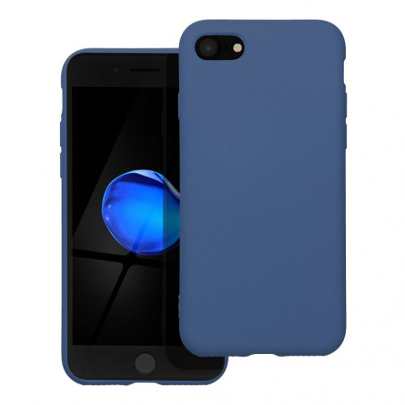 Apple iPhone 7 Hülle Silicone Elegant  Blau 