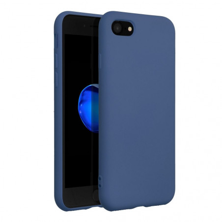 Apple iPhone 7 Hülle Silicone Elegant  Blau 