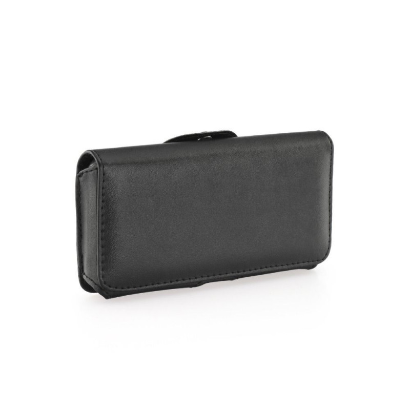 Nokia 225 Universaletui, Horizontale holster Chic VIP Elegant  Schwarz 