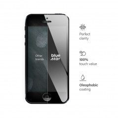 Apple iPhone 5 5S Panzerglas Blue Star 9H Durchsichtbar 