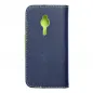 Nokia 230 Book Handytaschen Fancy Book Marine / Limette 