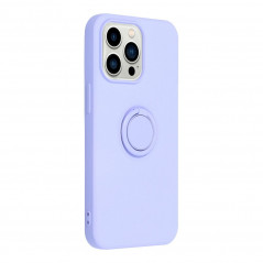 Apple iPhone 13 Pro Hülle Silicone ring Lila (Violet) 