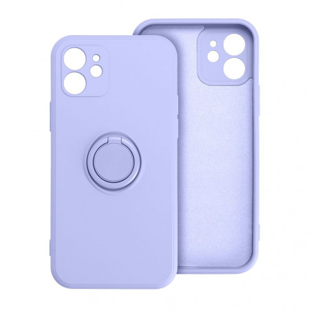 Apple iPhone 13 Pro Max Hülle Silicone ring Lila (Violet)