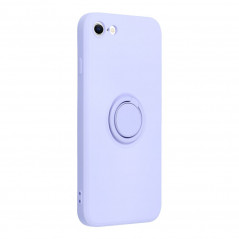 Apple iPhone SE 2020 Hülle Silicone ring Lila (Violet) 