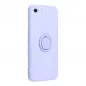 Apple iPhone SE 2022 5G Hülle Silicone ring Lila (Violet) 