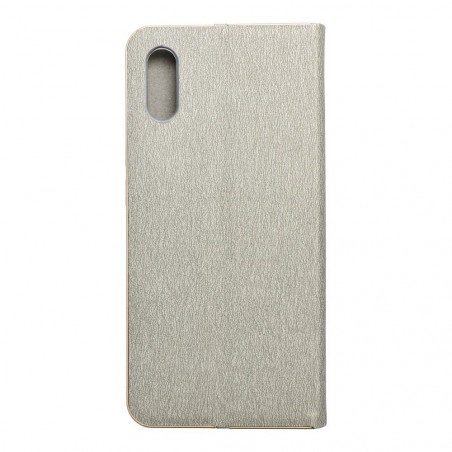 XIAOMI Redmi 9AT Book Handytaschen LUNA Book Gold Elegant  Silber