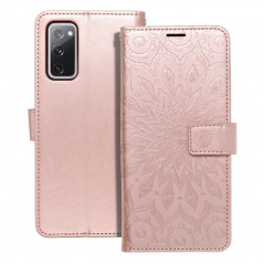 Samsung Galaxy S20 FE 5G Book Handytaschen MEZZO Book Mandala  Roségold 