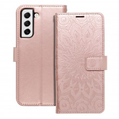 Samsung Galaxy A32 LTE Book Handytaschen MEZZO Book Mandala  Roségold 