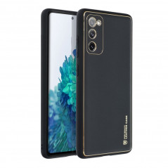 Samsung Galaxy S20 FE 5G Hülle Leather Schwarz 