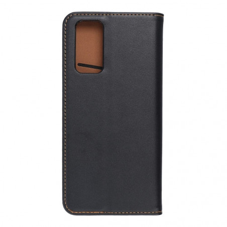 Samsung Galaxy S20 FE Book Handytaschen Leather case SMART PRO Elegant  Schwarz 