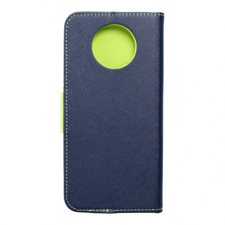 XIAOMI Redmi Note 9T Book Handytaschen Fancy Book Marine / Limette 