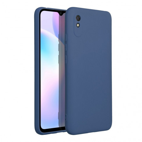 XIAOMI Redmi 9A Hülle Silicone Elegant  Blau 