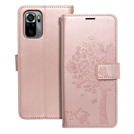 XIAOMI Mi 11 Lite 5G Book Handytaschen MEZZO Book Baum  Roségold 