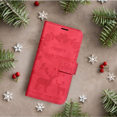 XIAOMI Redmi Note 10S Book Handytaschen MEZZO Book Rot 