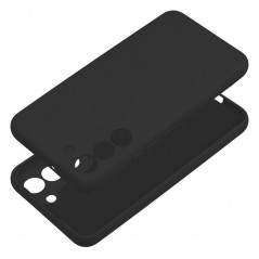 Samsung Galaxy S22 Hülle Silicone Elegant  Schwarz 