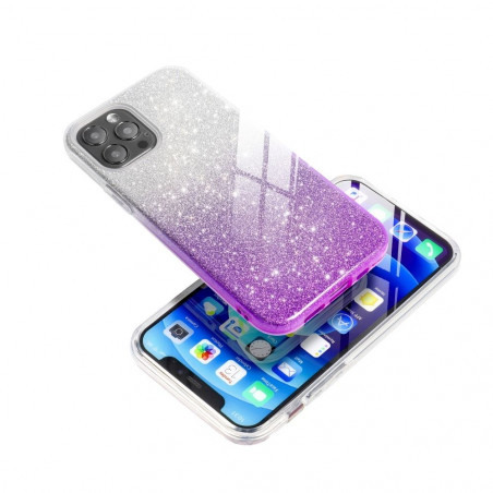 Samsung Galaxy A52s 5G Hülle Shining Transparent und violett 