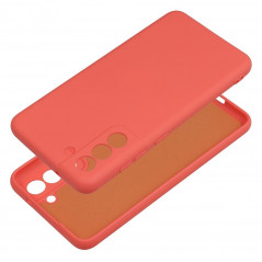 Samsung Galaxy S21 FE 5G Hülle Silicone Elegant  Pfirsich 