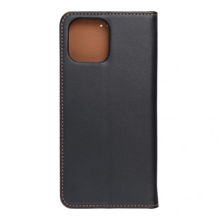 Apple iPhone 12 Pro Max Book Handytaschen Leather case SMART PRO Elegant  Schwarz 