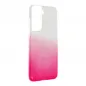 Samsung Galaxy S21 FE 5G Hülle Shining Transparent und Pink 