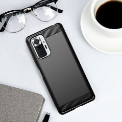 XIAOMI Poco M3 Pro Hülle Carbon Elegant  Schwarz 