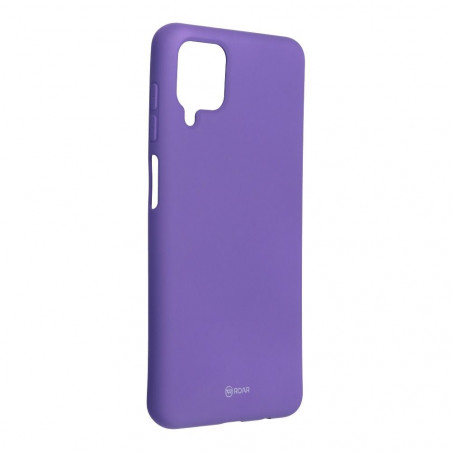 Samsung Galaxy A12 Hülle Roar Colorful Jelly Lila (Purple)