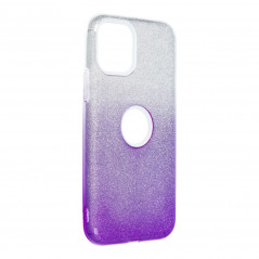 Apple iPhone 11 Pro Hülle Shining Transparent und violett 