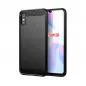 XIAOMI Redmi 9C Hülle Carbon Elegant  Schwarz 