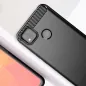 XIAOMI Redmi 9A Hülle Carbon Elegant  Schwarz 