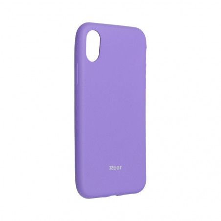 Apple iPhone X Hülle Roar Colorful Jelly Lila (Purple) 