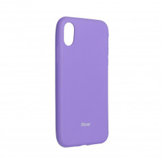 Apple iPhone XS Hülle Roar Colorful Jelly Lila (Purple)