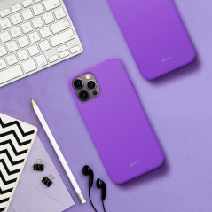 Apple iPhone XS Hülle Roar Colorful Jelly Lila (Purple) 