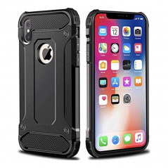 Apple iPhone X Gehärtete Abdeckung Armor Schwarz