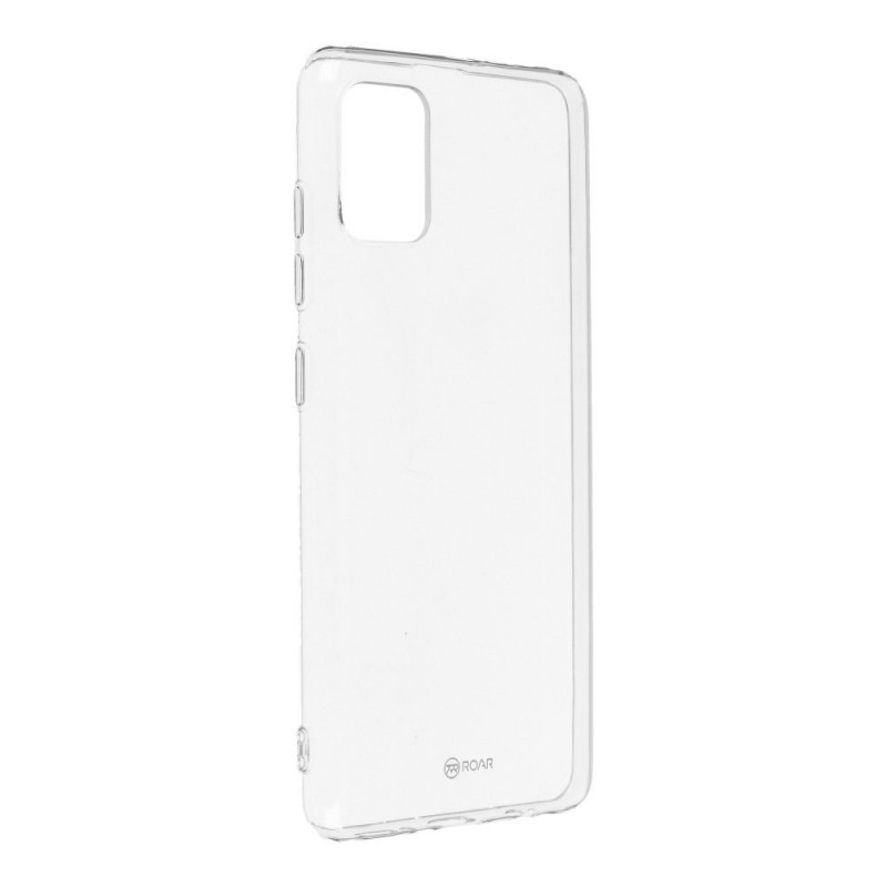 Samsung Galaxy A51 LTE Hülle Roar Jelly Case Durchsichtbar 