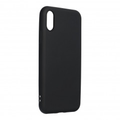 Apple iPhone X Hülle Silicone Elegant  Schwarz 