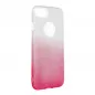 Apple iPhone 8 Hülle Shining Transparent und Pink 