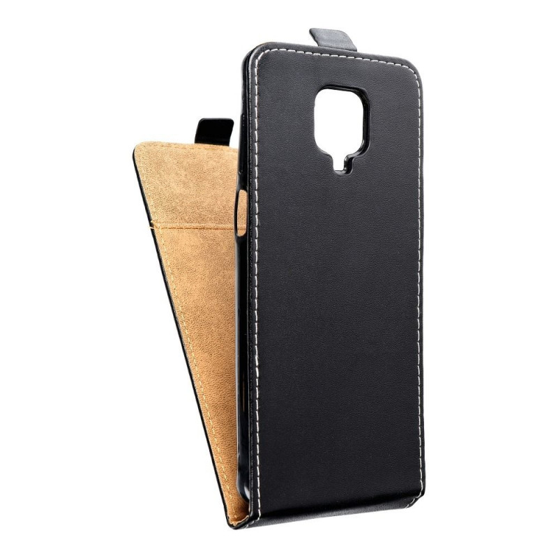 XIAOMI Redmi Note 9S Flip Handytaschen Slim Flexi Fresh Schwarz 