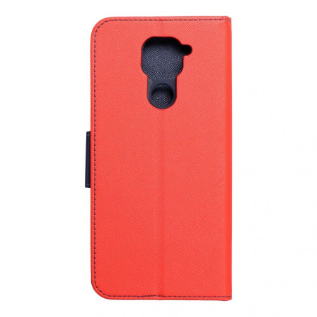 XIAOMI Redmi Note 9 Book Handytaschen Fancy Book Rot / Marine 